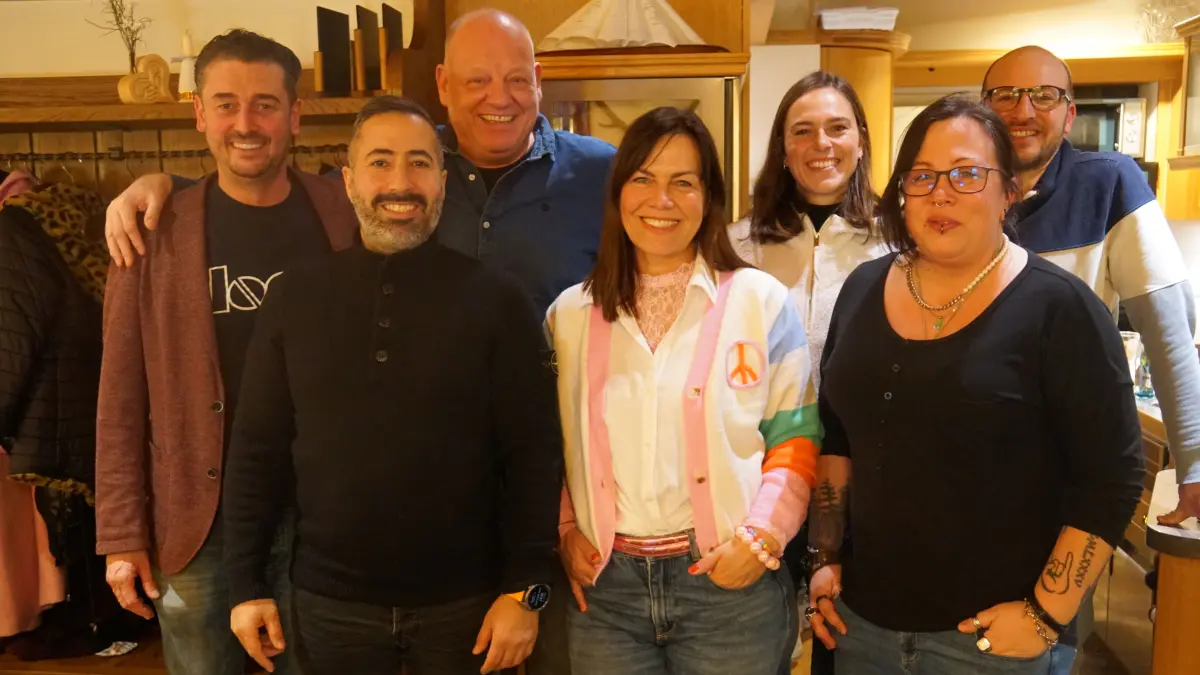 Der HGV-Vorstand (von links): Jochen Pfaff (stellvertretender Vorsitzender), Baris Altun, Mathias Kätel (beide Beisitzer), Anja Latz (Schriftführerin), Jasmin Mauthe, Gianna Türk (beide Beisitzerin) und Felix Käser-Funk (Vorsitzender).