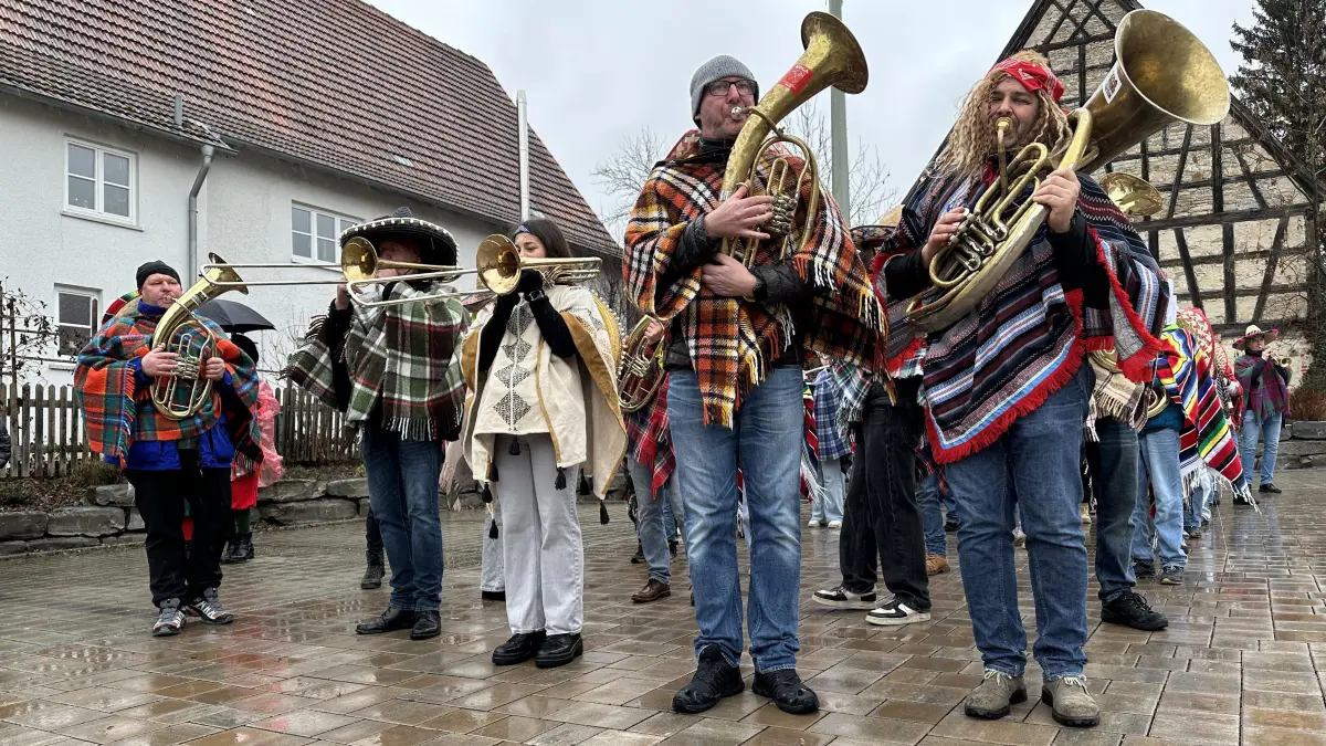 Die Mexikaner umrahmten musikalisch.