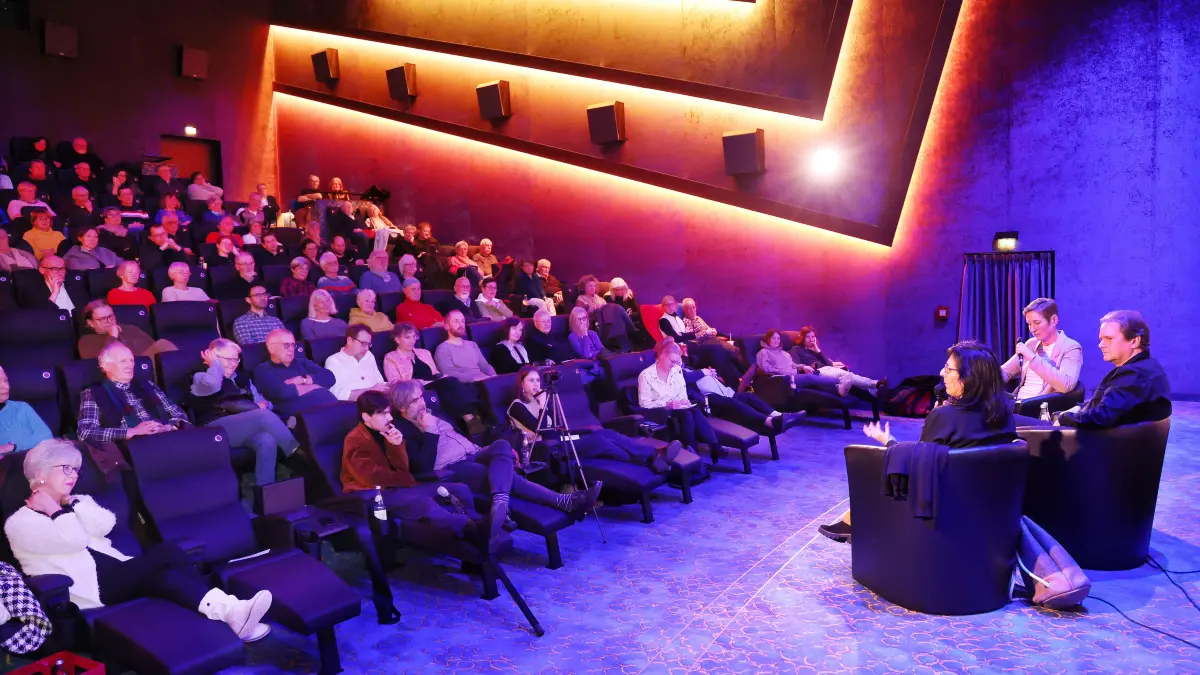 PEN Berlin im Cinecity Crailsheim: "Hallo Crailsheim, reden wir über Heimat." Mit Deniz Yücel, Aeon Boks, Peter Unfried, Sudabeh Mohafez und Christine Hofmann