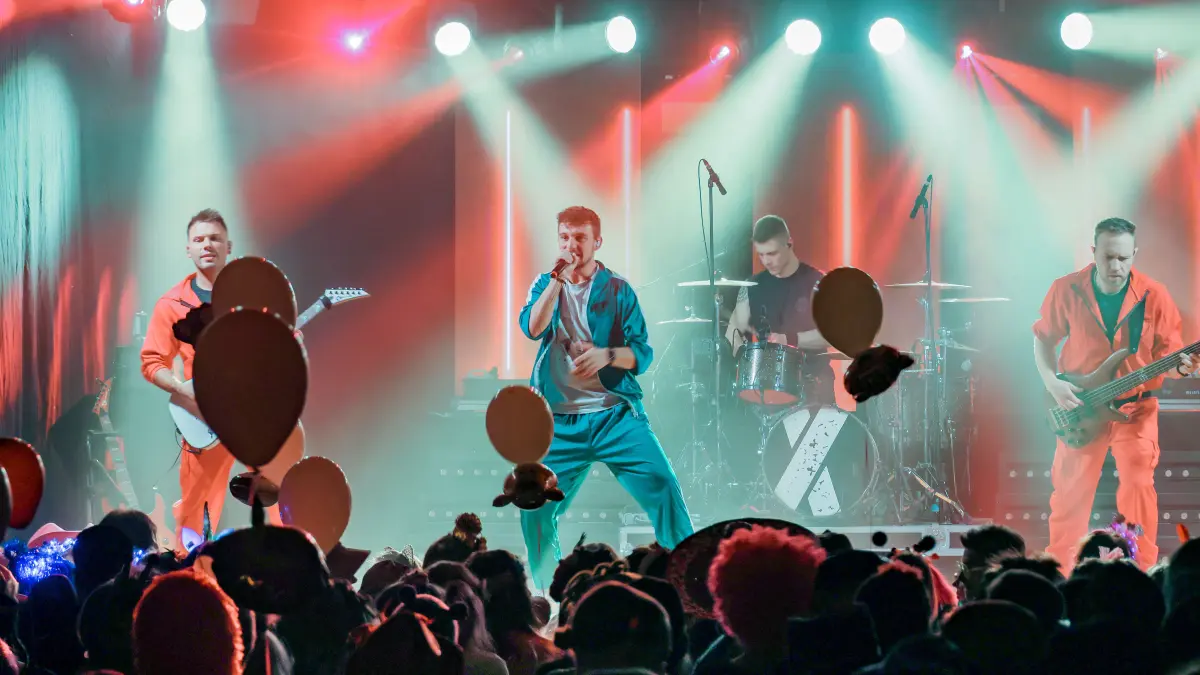 Fasching - Altweiberfasching SC Steinbach Comburg - Max-Kade-Halle mit der Band XCITED BAND.