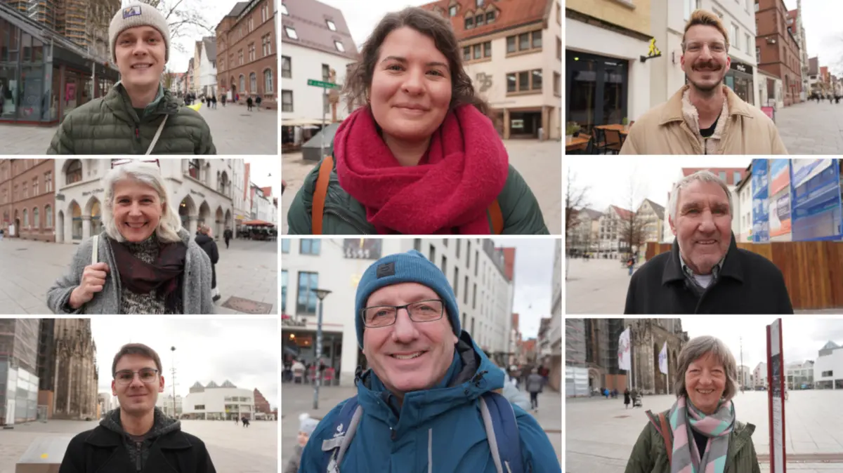 Was denken die Menschen in Ulm über die Olympischen Winterspiele? Wir haben nachgefragt.