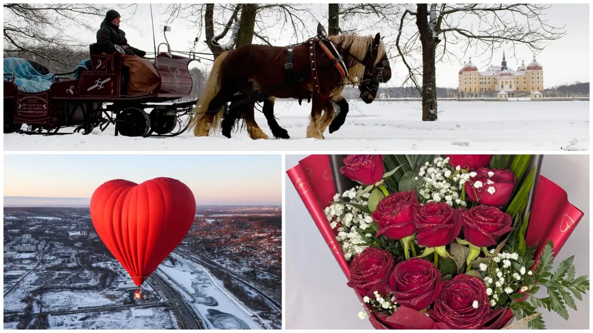 An Valentinstag verschenken manche außergewöhnliche Erlebnisse, andere bleiben beim Blumenstrauß. All das findet man auch auf der Schwäbischen Alb,