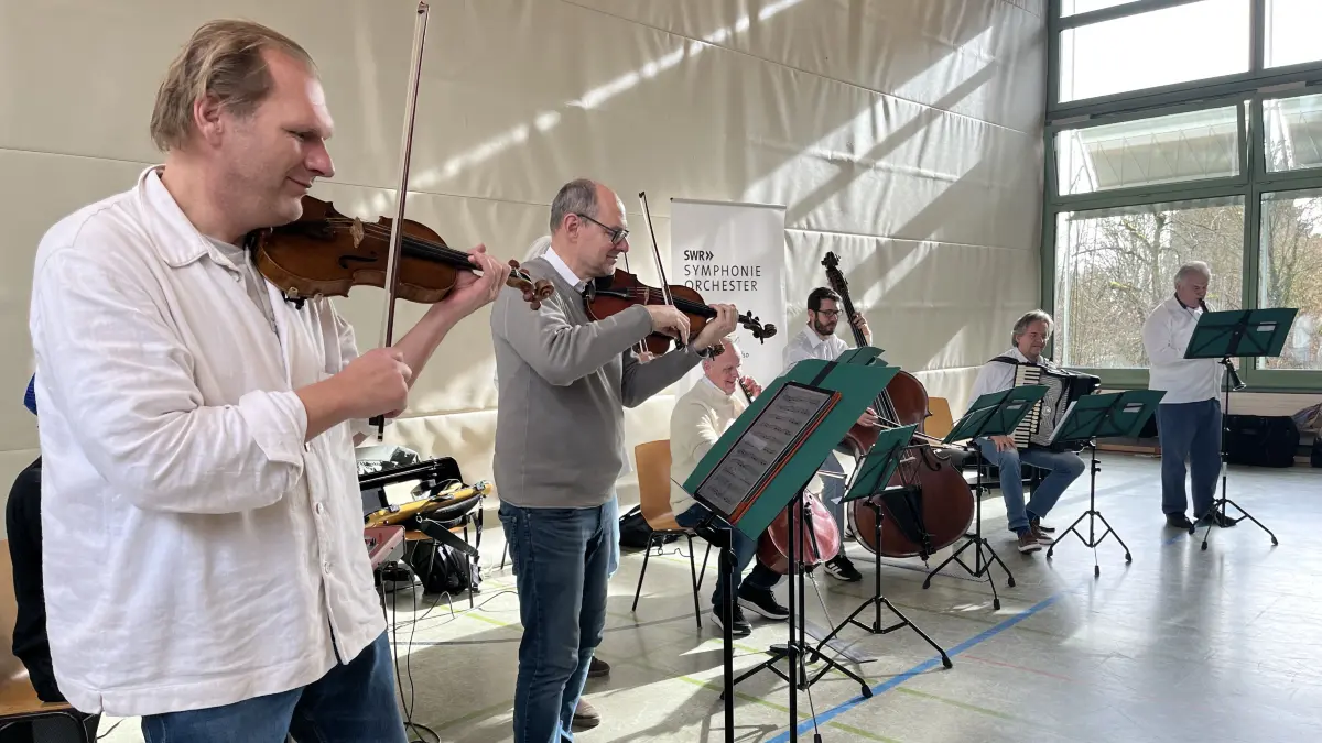 SWR Sinfonieorchester Classic Mobil an Friedrich-von-Bodelschwingh-Schule Ulm
