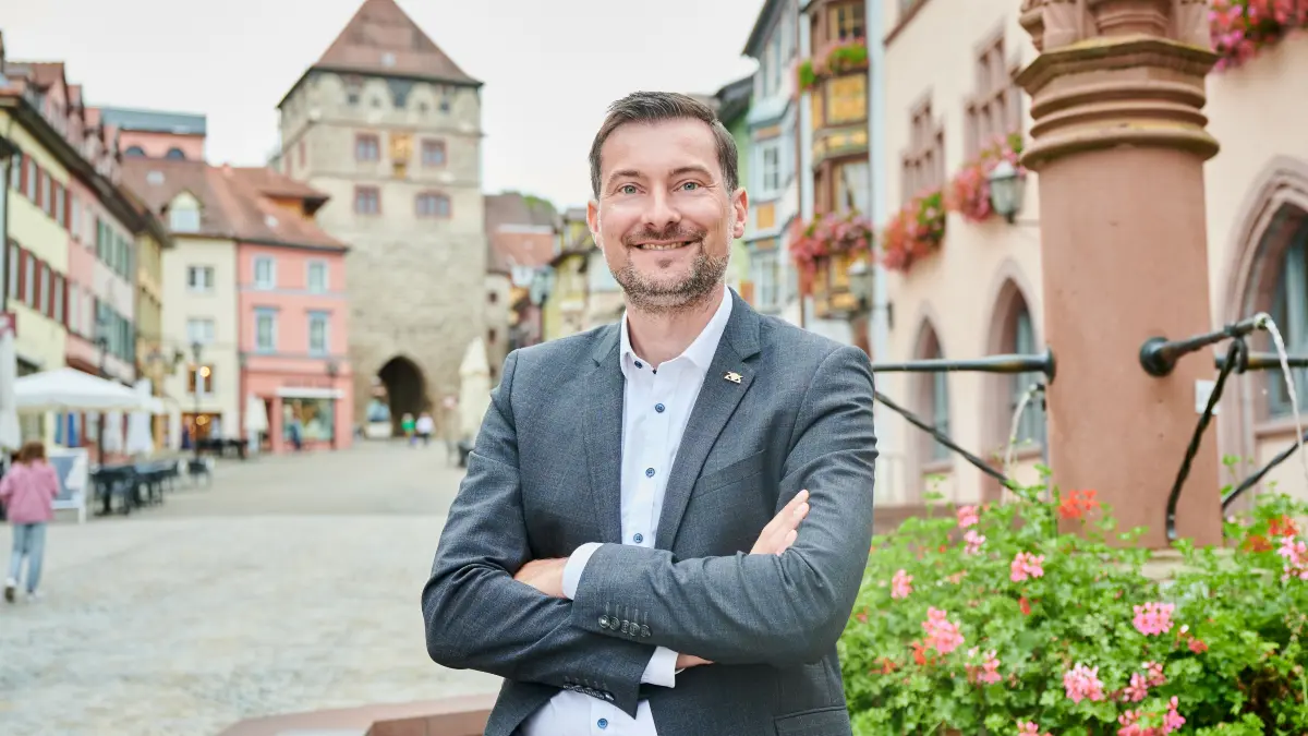 Daniel Karrais ist sich sicher, dass die FPD wieder den Einzug in den Landtag von Baden-Württemberg schafft.