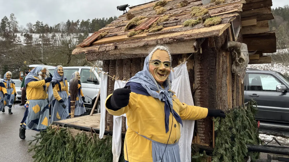 Rosenmontagsumzug in Indelhausen-Anhausen