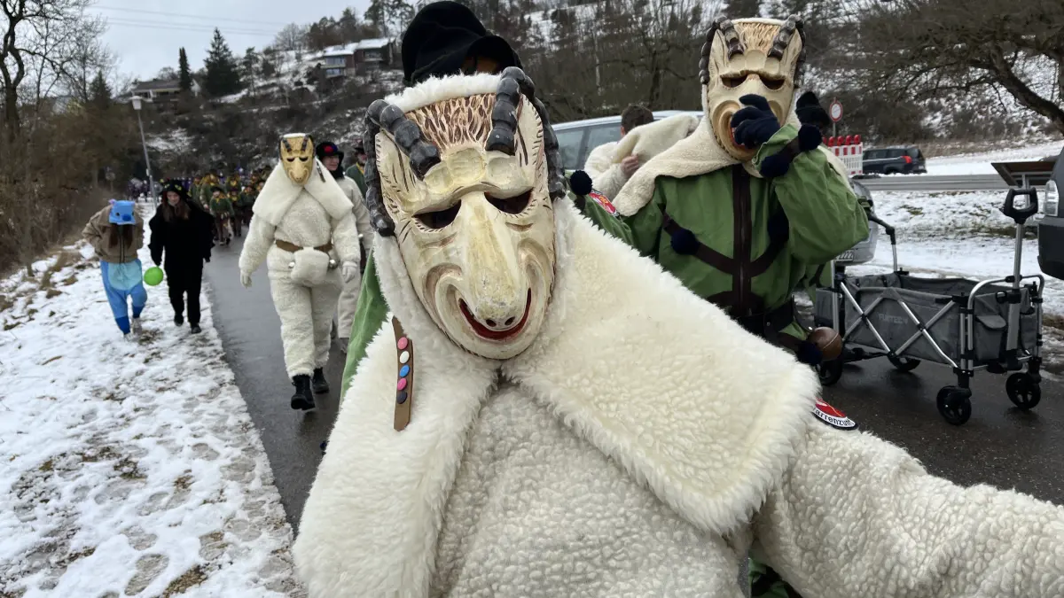 Rosenmontagsumzug in Indelhausen-Anhausen