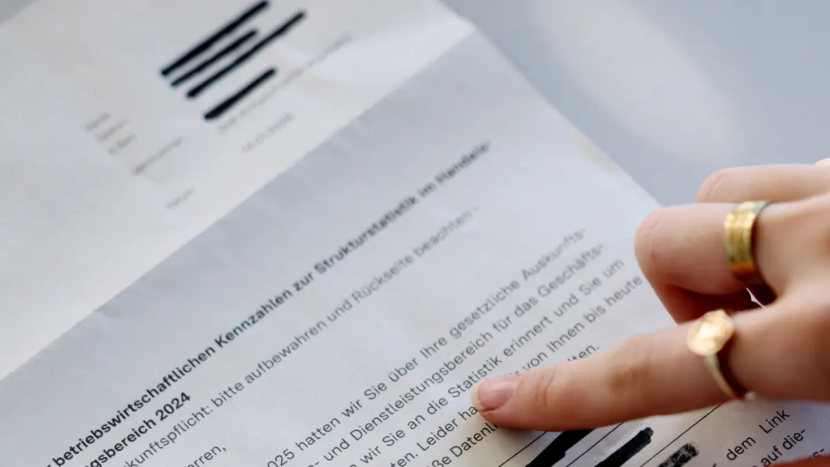 Das Statistische Landesamt verlangt die betriebswirtschaftlichen Kennzahlen. Wer die nicht rechtzeitig beibringt, erhält einen Bußgeldbescheid.