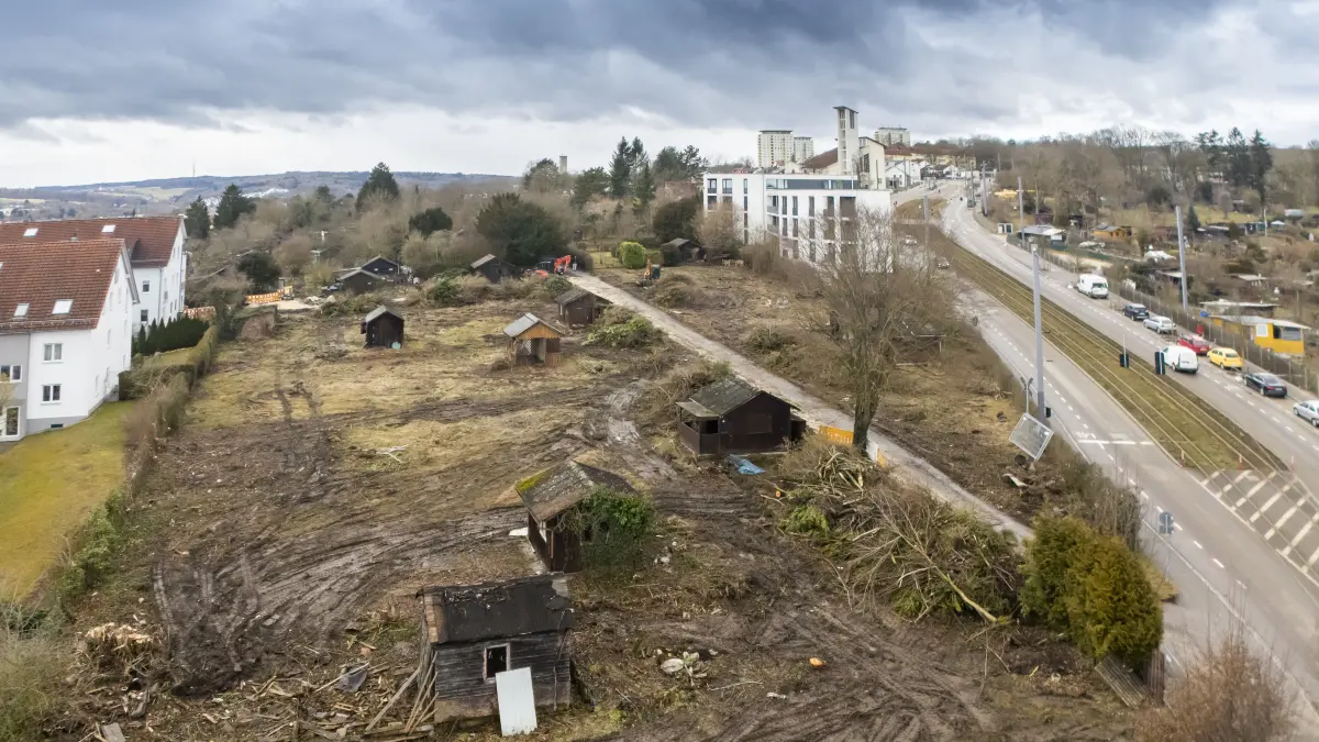 Wohnungen statt Kleingärten: UWS plant Wohnungsbau am Mähringer Weg