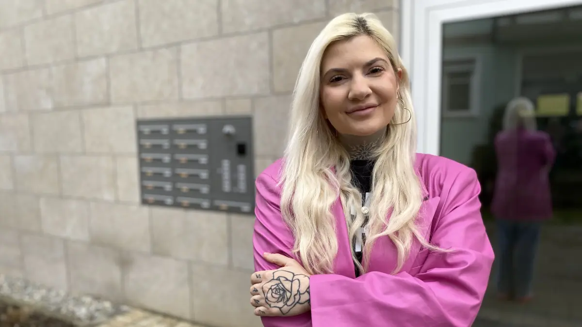 Kandidatenporträt Landtagswahl Allegra Conrad (die Linke)