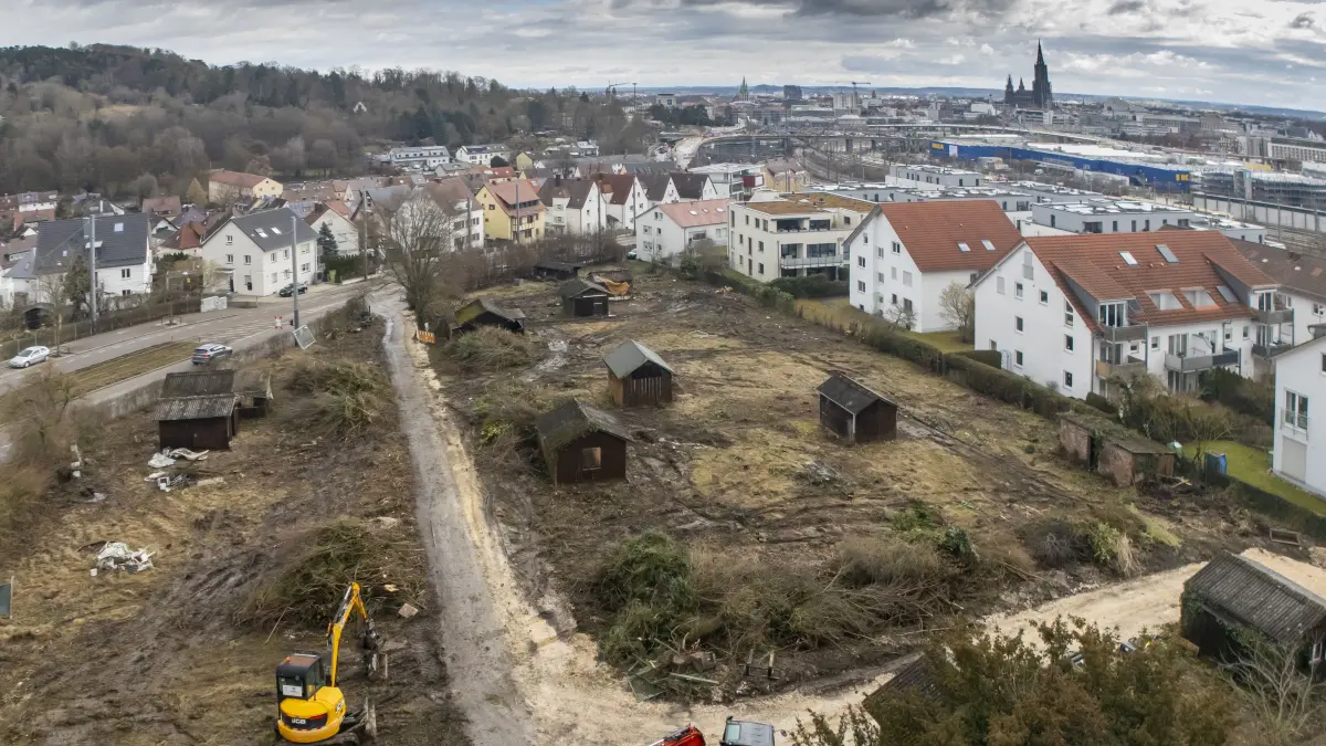 Wohnungen statt Kleingärten: UWS plant Wohnungsbau am Mähringer Weg
