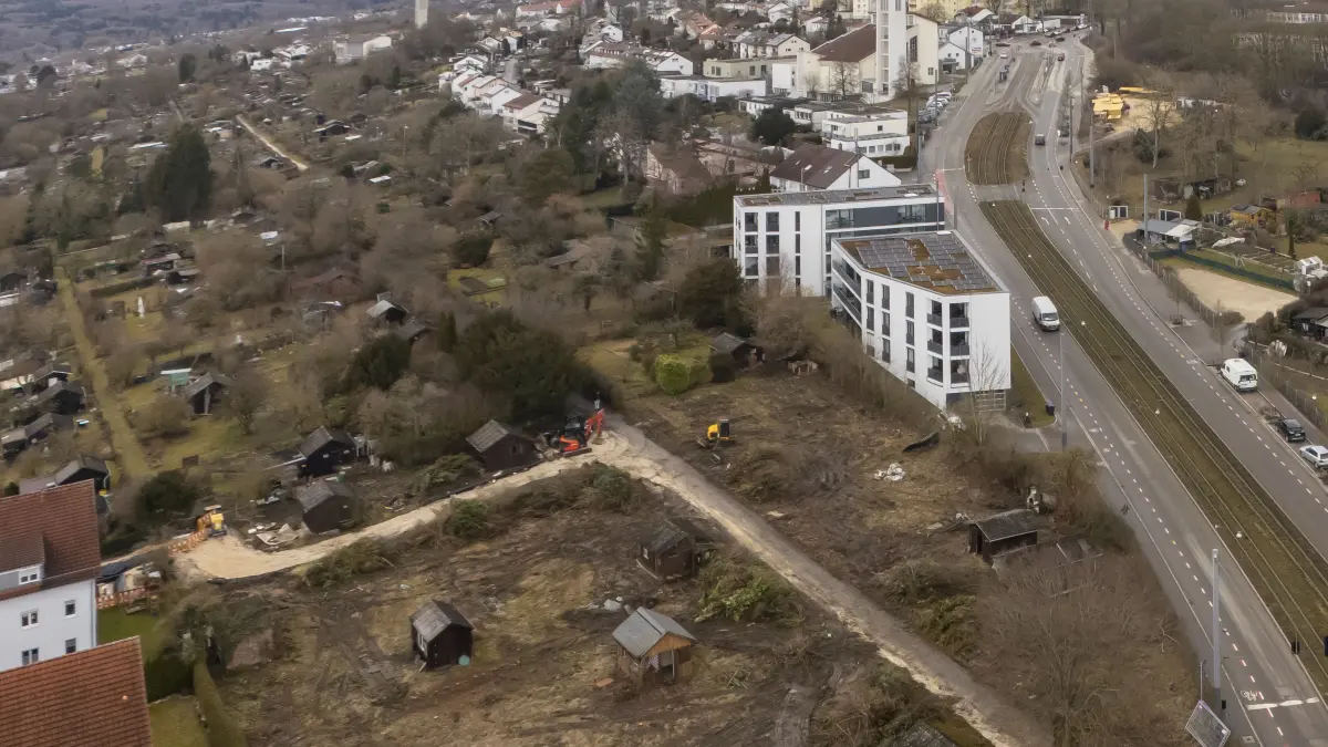 Wohnungen statt Kleingärten: UWS plant Wohnungsbau am Mähringer Weg