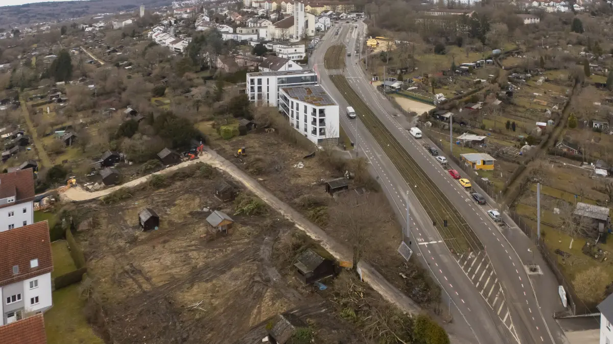 Wohnungen statt Kleingärten: UWS plant Wohnungsbau am Mähringer Weg