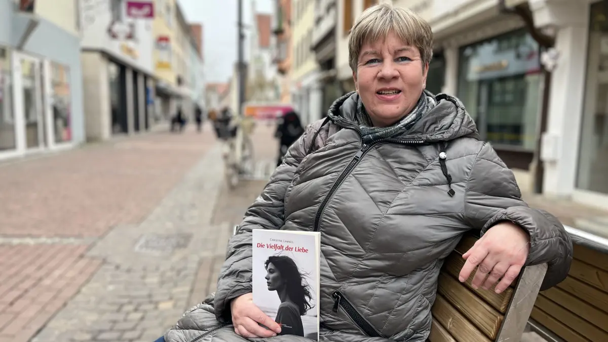 Christine Lammel, Autorin aus Blaustein, neues Buch "Die Vielfalt der Liebe"