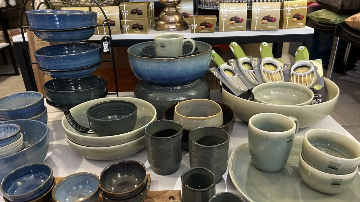 ASA-Geschirr - Reisbowls, Teller, Schüsseln und Matcha-Sets in Blau-Grün