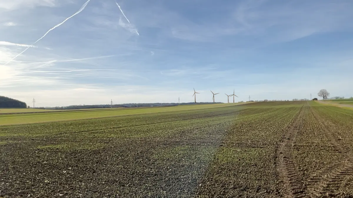 Visualisierung der Anlagen, die die EnBW in Dietingen plant.