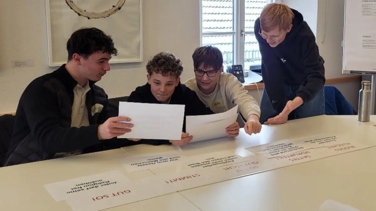 Die Klassen 9a und 9b des Johann-Vanotti-Gymnasiums beteiligten sich an einem Workshop zu den Themen Migration und Integration.