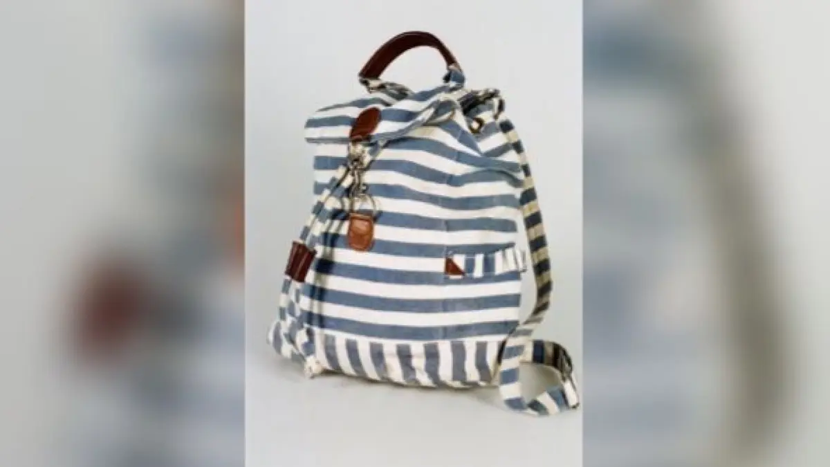 Der Rucksack des Opfers.