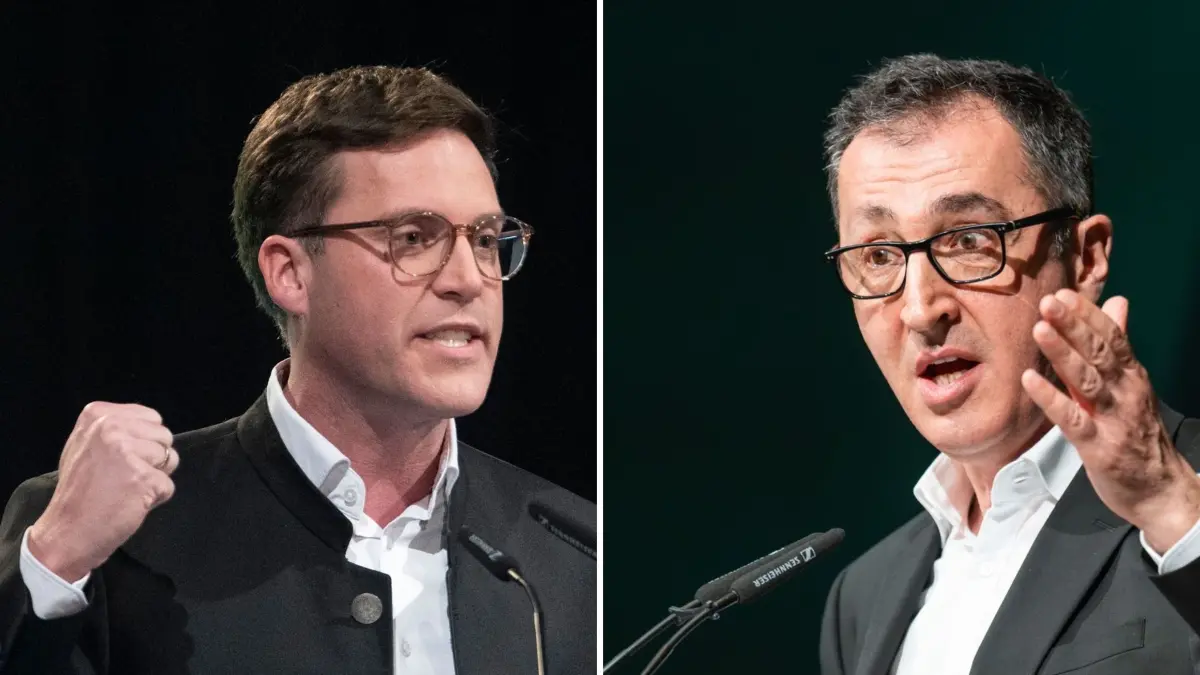 Manuel Hagel beim Politischen Aschermittwoch der CDU in Fellbach und Cem Özdemir beim traditionellen Aschermittwoch der Grünen in Biberach.