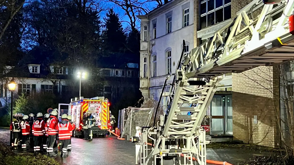 Das Feuer konnte mit einem Handlöscher erstickt werden.