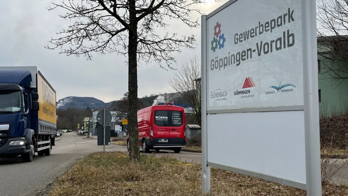 Eschenbach Gewerbepark Eingang