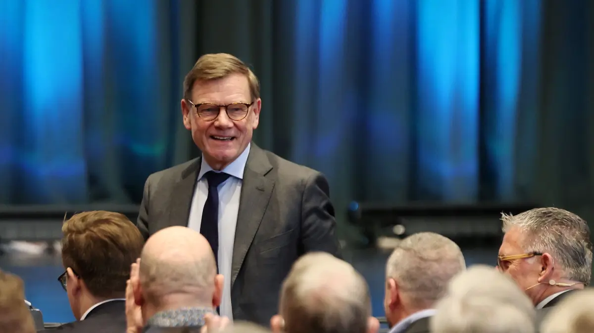 Außenminister Johann Wadephul in Metzingen