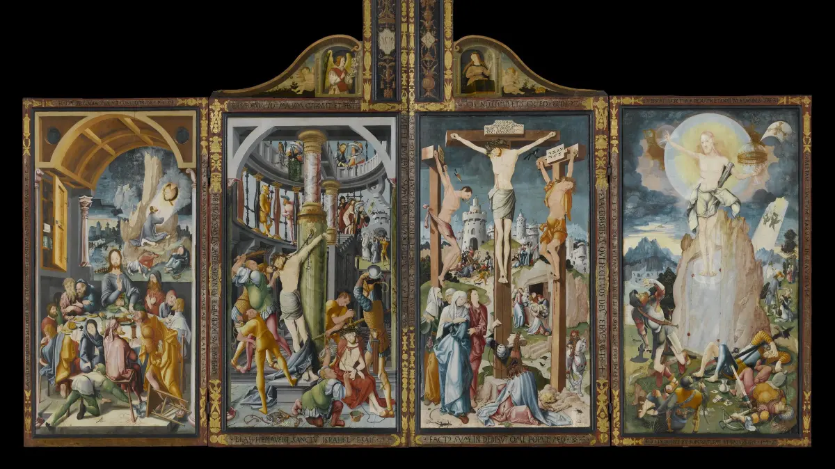 Der Herrenberger Altar von 1519 ist ein Prunkstück der Staatsgalerie Stuttgart.