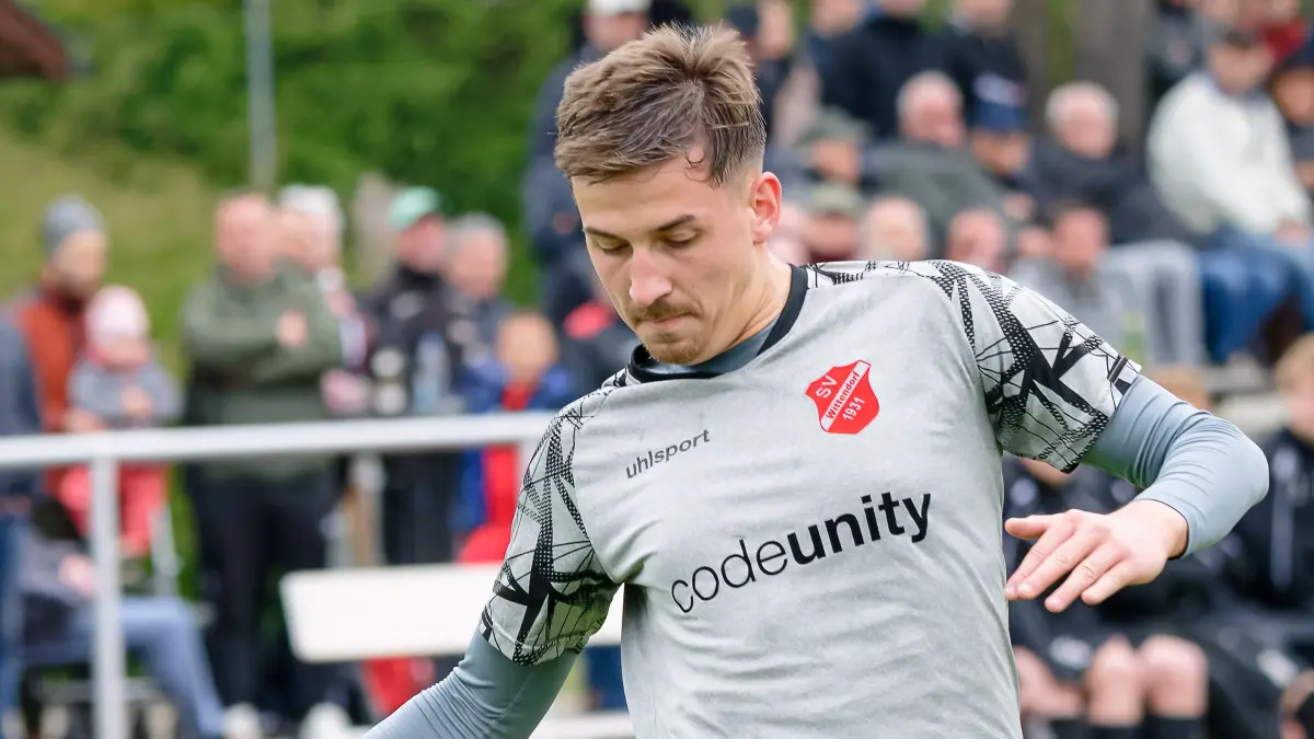 Collin Schmid, hier im Landesliga-Duell bei der SG Empfingen in der Vorsaison.