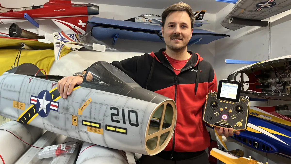 Robin Trumpp aus Untermünkheim ist Modellflieger aus Untermünkheim.