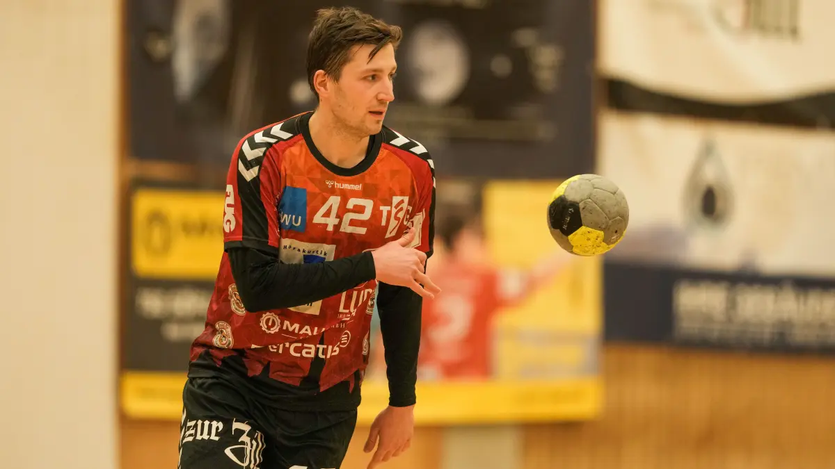 Handball - Derby - TSG Söflingen gegen HSG Langenau/Elchingen, Marius Widmann
