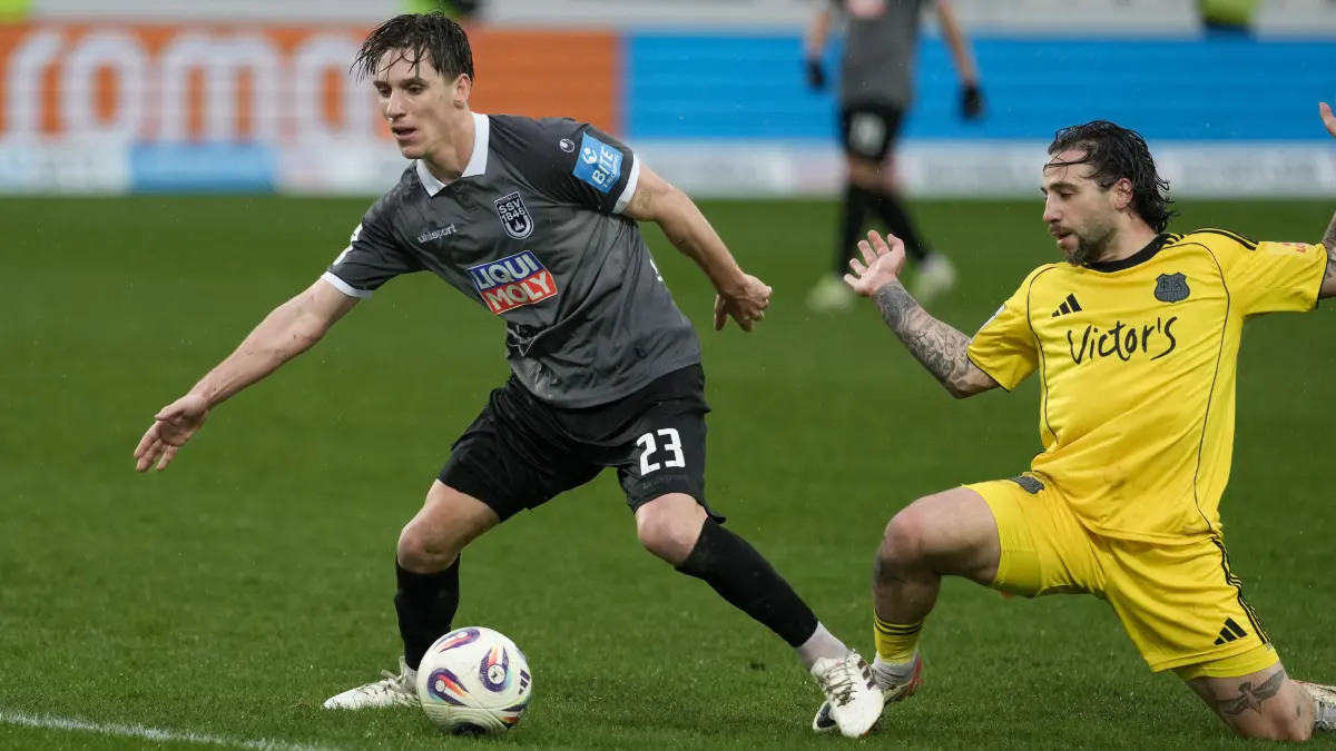 Fußball SSV Ulm gegen 1. FC Saarbrücken - Heimspiel