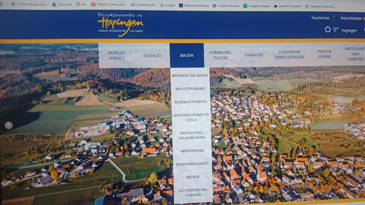 Um den Ansprüchen an die Barrierefreiheit zu genügen, benötigt die Stadt einen Relaunch ihrer Homepages. Die Kosten betragen über 50.000 Euro.