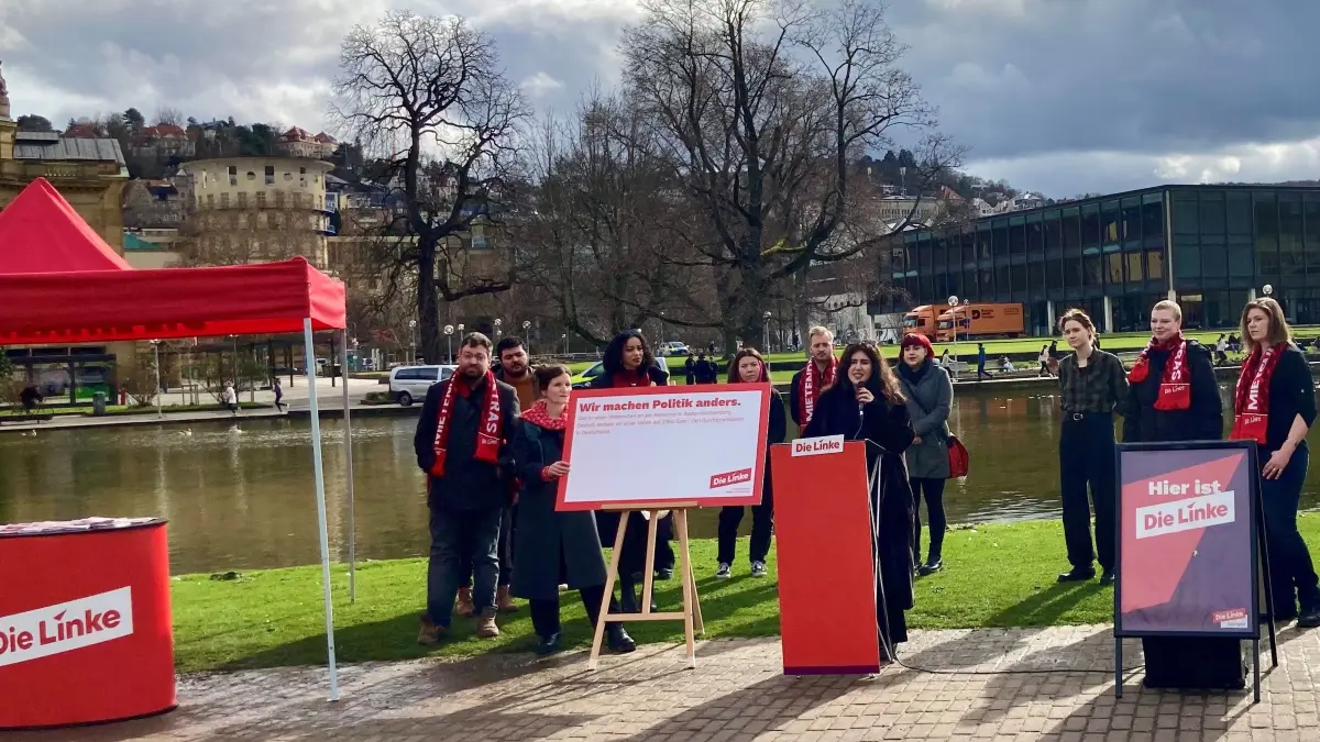 Linke Diätenverzicht Landtag Stuttgart