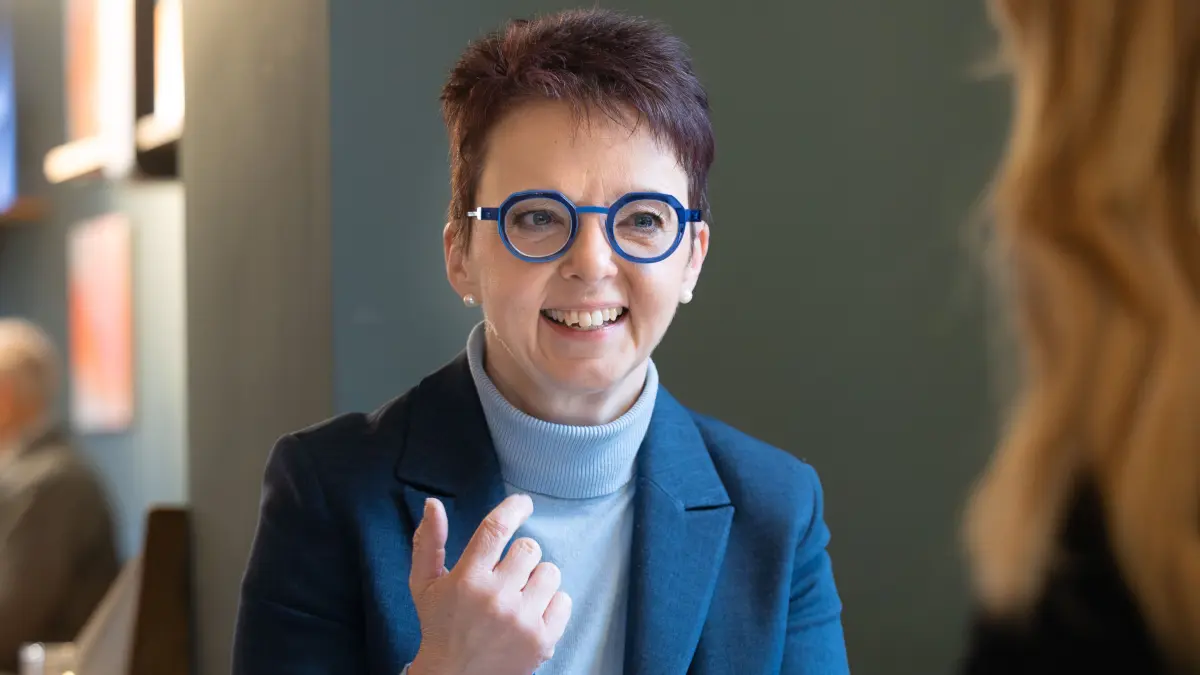 „Dettingen braucht wieder ein Pflegeheim“: Christine bewirbt sich um den Chefposten im Rathaus.