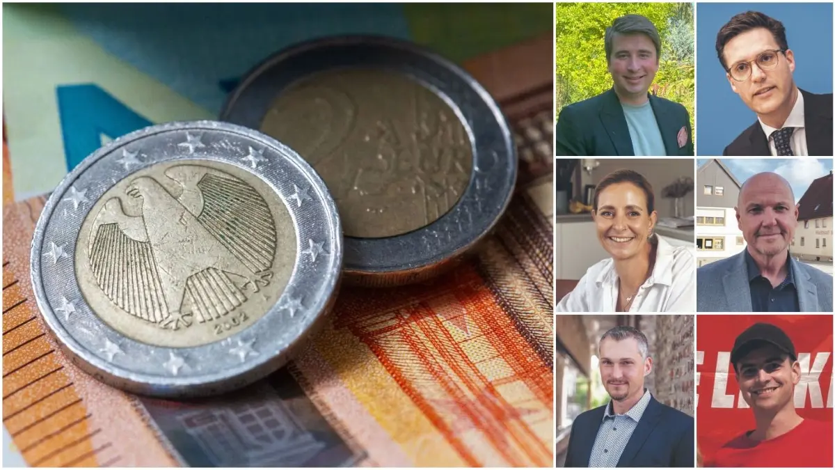 Ehinger Landtagswahl Kandidaten zum Thema Finanzen, Wirtschaft und KI