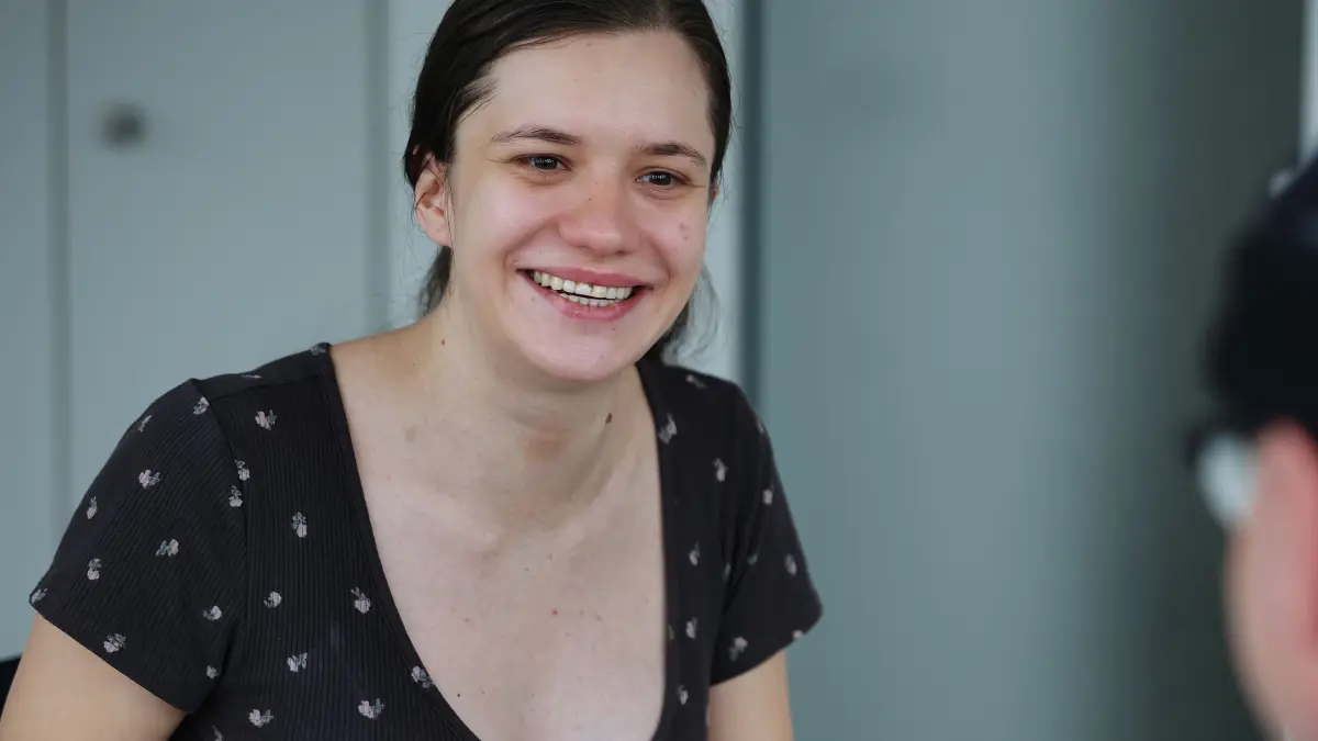 Luisa Lentini im Gespräch mit unserer Zeitung.