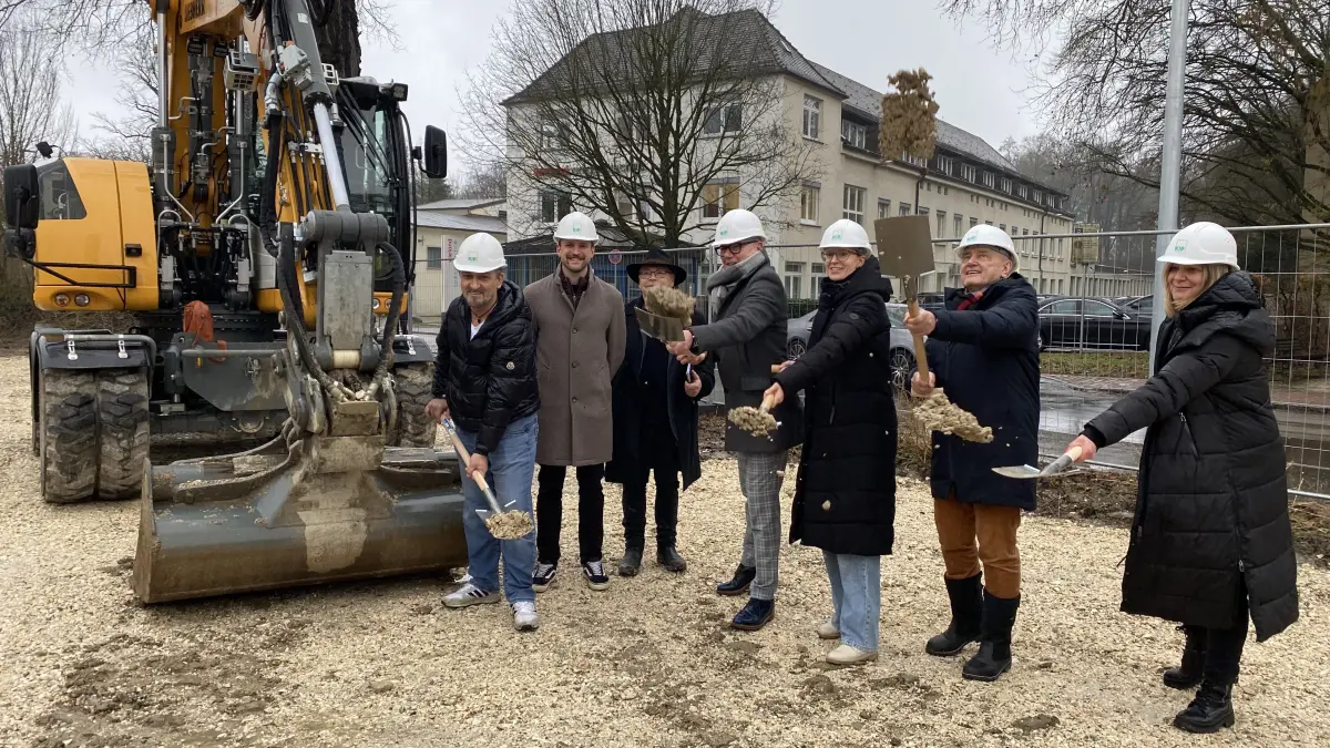 Spatenstich für die Turmstraße