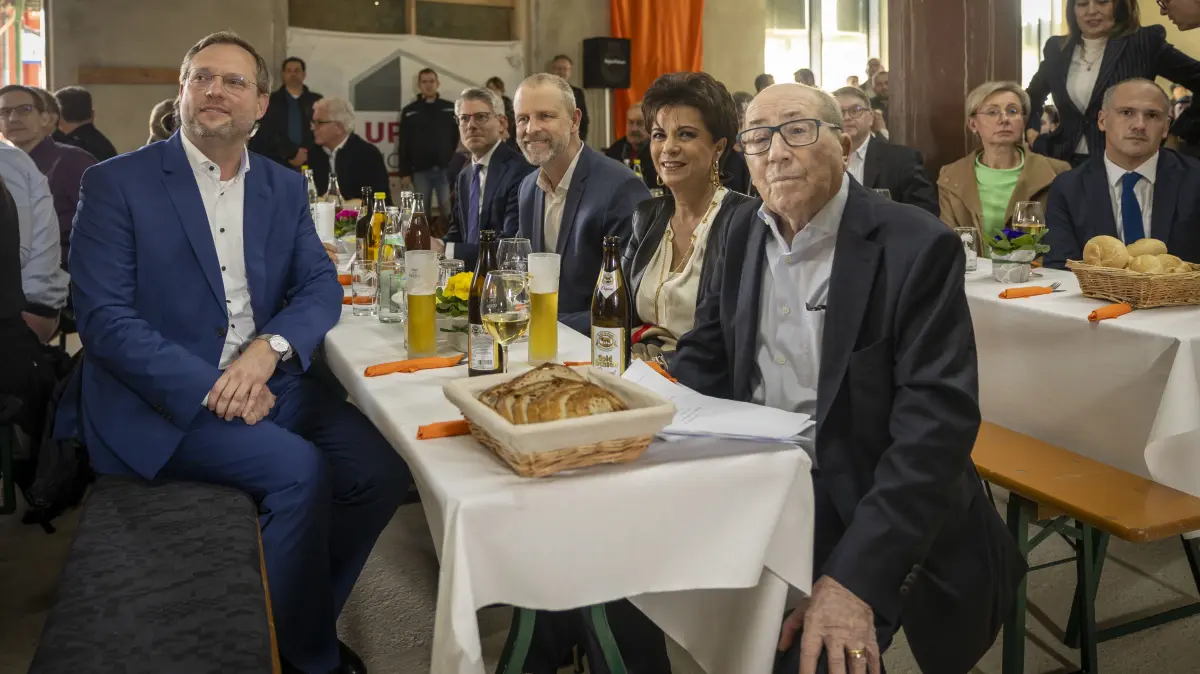 Richtfest der Fa. Müller für das Haus Karlstraße /Neutorstraße