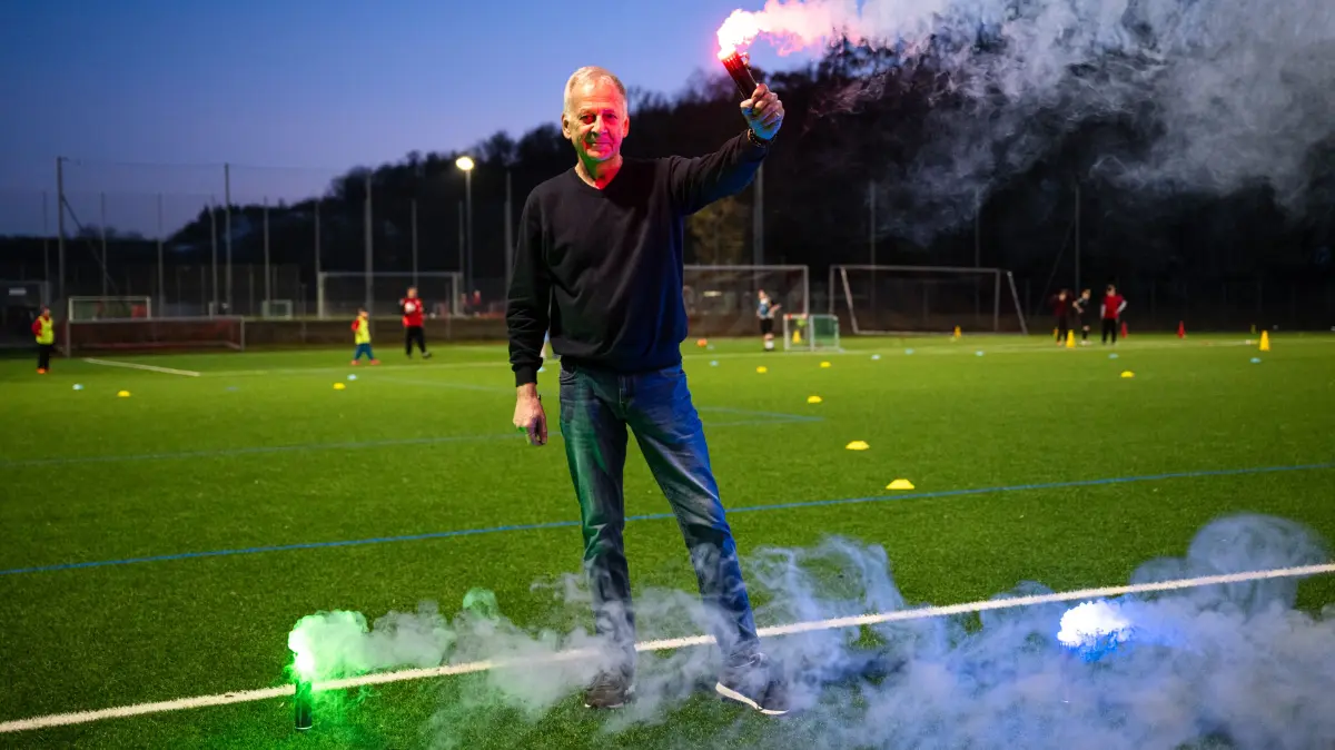 Werner Puth und seine E-Bengalos