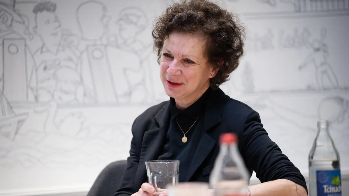 Serpil Prange im Konferenzraum des Tagblatts