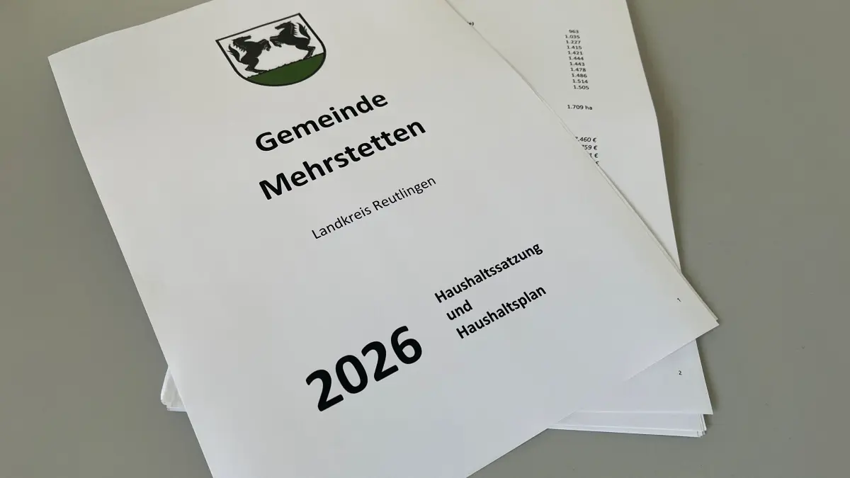Gemeinde Mehrstetten Haushaltsplan 2026
