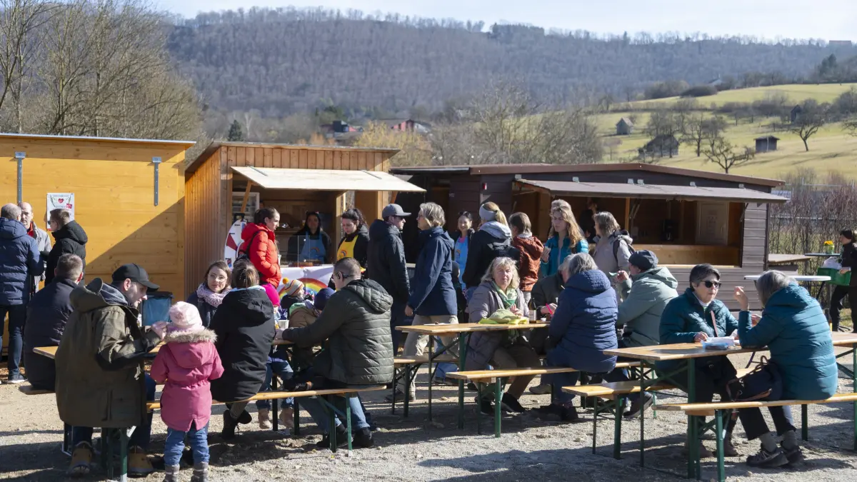 Bad Überkingen - Märzenbecher - Bewirtung am Autal-Parkplatz
