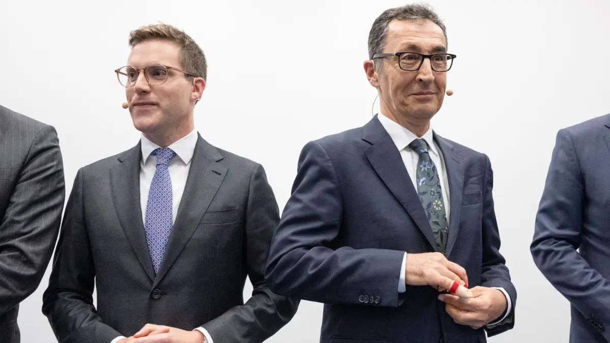 Manuel Hagel und Cem Özdemir