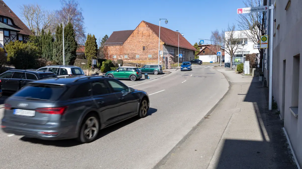 Salach, BB-Plan Oberdorf, an der Hauptstraße,
