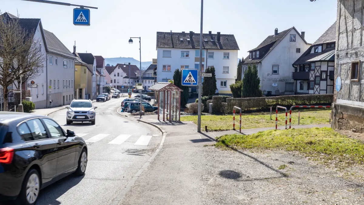 Salach, BB-Plan Oberdorf, an der Hauptstraße,