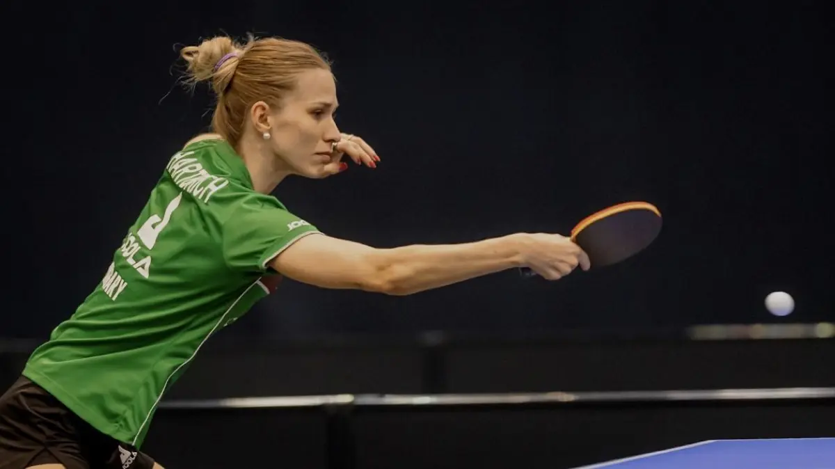 Leonie Hartbrich spielt Tischtennis auf höchstem Niveau.