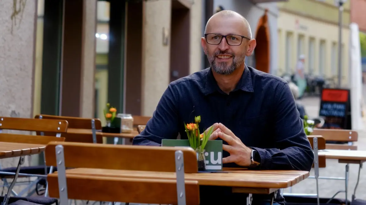 Artur Eichin kandidiert im Kreis Rottweil bei der Landtagswahl am 8. März für die Grünen.