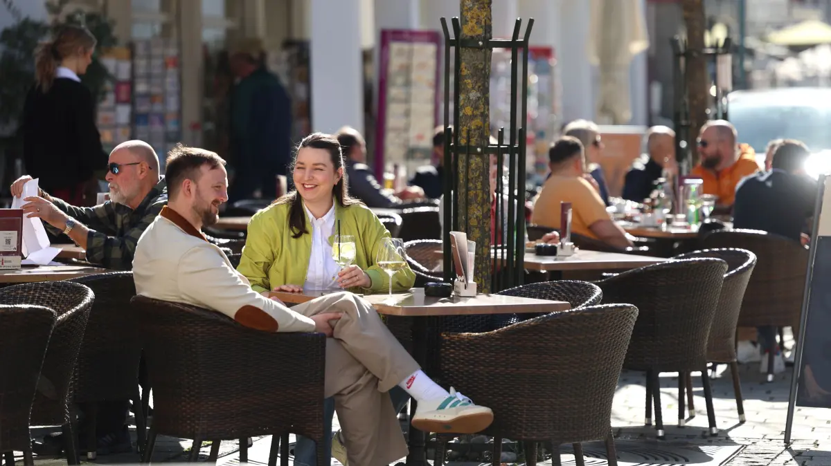 Straßencafé Metzingen