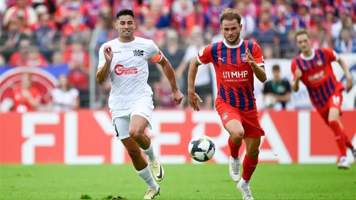 FC 08 Villingen gegen Heidenheim