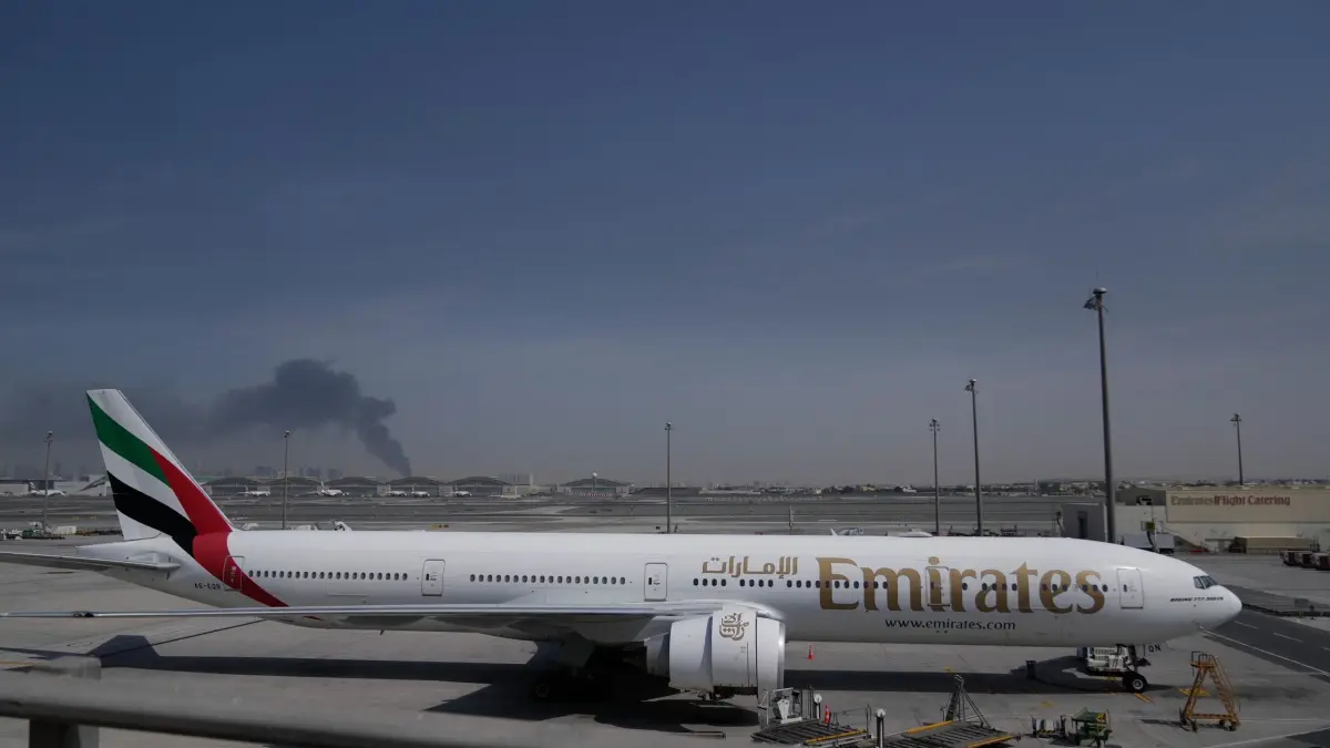 Angriff auf den Iran - Flughafen in Dubai