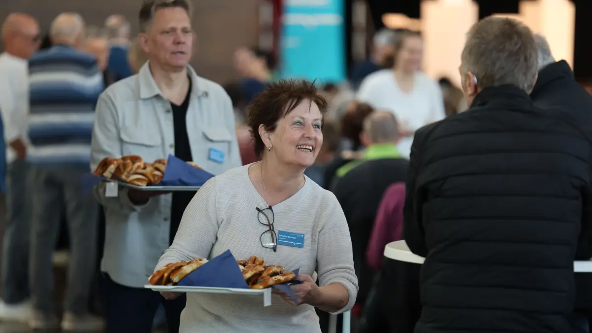 Wahlfrühstück Bürgermeisterwahl Schillerhalle